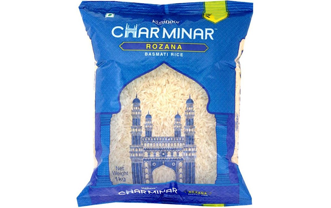 Kohinoor Char Minar Rozana Basmati Rice   Pack  1 kilogram